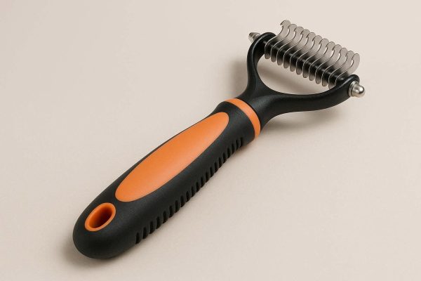 29 Dematting Tool for Dogs with Sensitive Skin Effective Stainless Steel Teeth for Removing Stubborn Knots and Tangled Fur from Coats