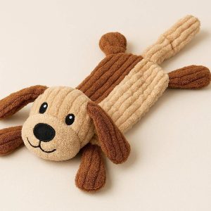5 Plush Crinkle Dog Toy with No Stuffing Durable Soft Interactive Puppy Toy for Sensory Play and Boredom Relief Activity